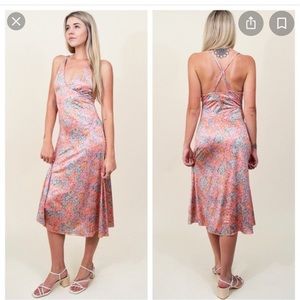 NWT Free People Sunset Combo Dress